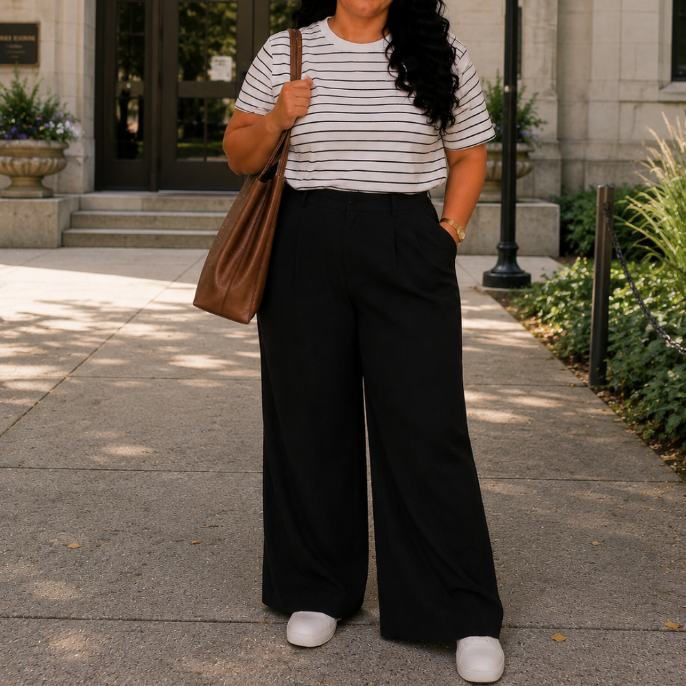 Chic College Capsule Wardrobe (Plus Size Edition): 30+ Easy Outfit Combinations You’ll Actually Wear All Semester
