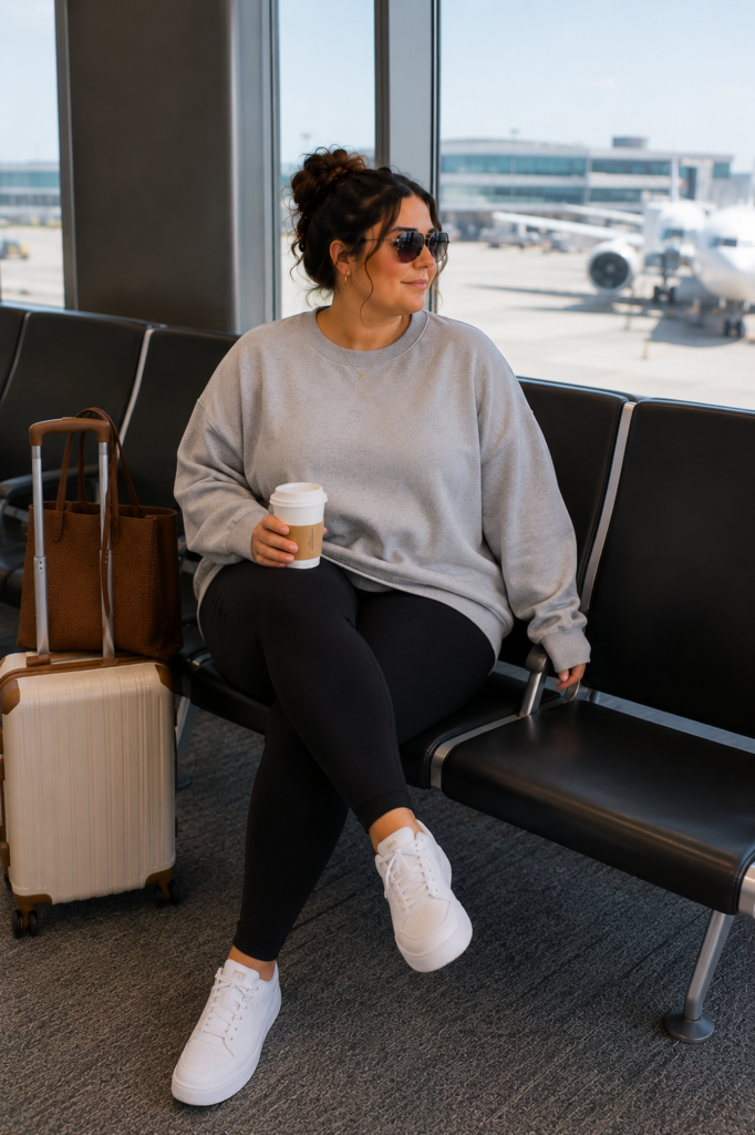 plus size summer airport outfit ideas