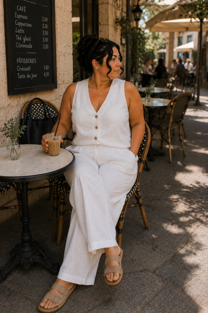 10+ Plus-Size Matching Linen Set Summer Outfit Ideas That Look Effortlessly Chic